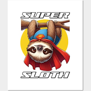 Super Sloth Posters and Art